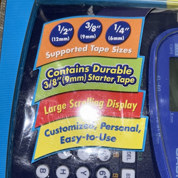 Casio EZ Label Printer - Picture 2 of 5